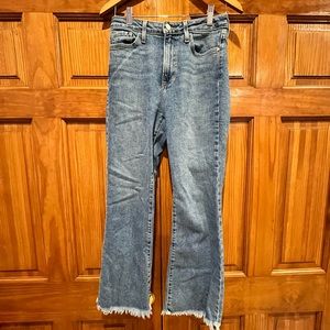 just black denim blue jeans